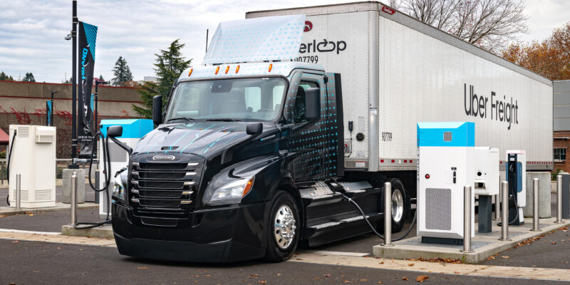 Uber Freight’s new report outlines roadmap for nationwide electric truck deployment