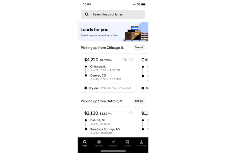 Carrier App Carrier App